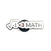I Love Math Math Formula STEM Science Metal Enamel Pin