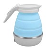850W Foldable Electric Kettle 600ml Silicone Auto Power Off Collapsible