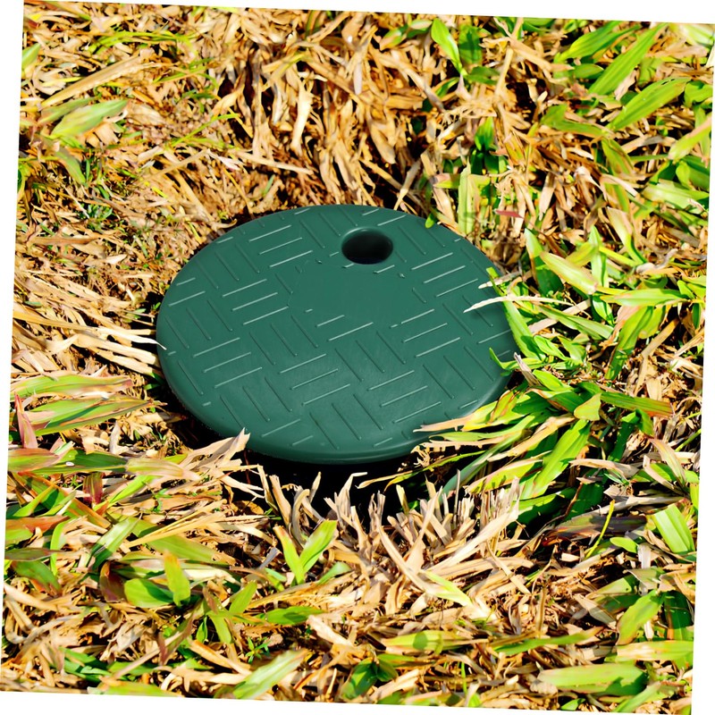 SUPVOX 4pcs Sprinkler Valve Box Cover Lid Round Replacement for
