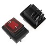 4pcs Black Indicator Switch, Traffic Light Rocker Switch Suitable for