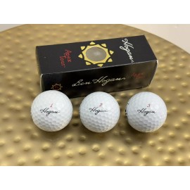 Ben Hogan NEW Ben Hogan Apex Tour Golf Balls (3) Sleeve Hogan's Alley Bank of America Logo