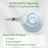 4323EA2001C Washer Shift Actuator Coupling Assembly Compatible with LG Kenmore