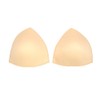 [Happy Beans!] Swim Pad, Triangle, For Elementary School Students, Beige,