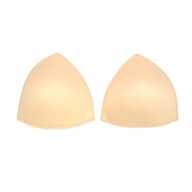 [Happy Beans!] Swim Pad, Triangle, For Elementary School Students, Beige, Set of 2, Removable