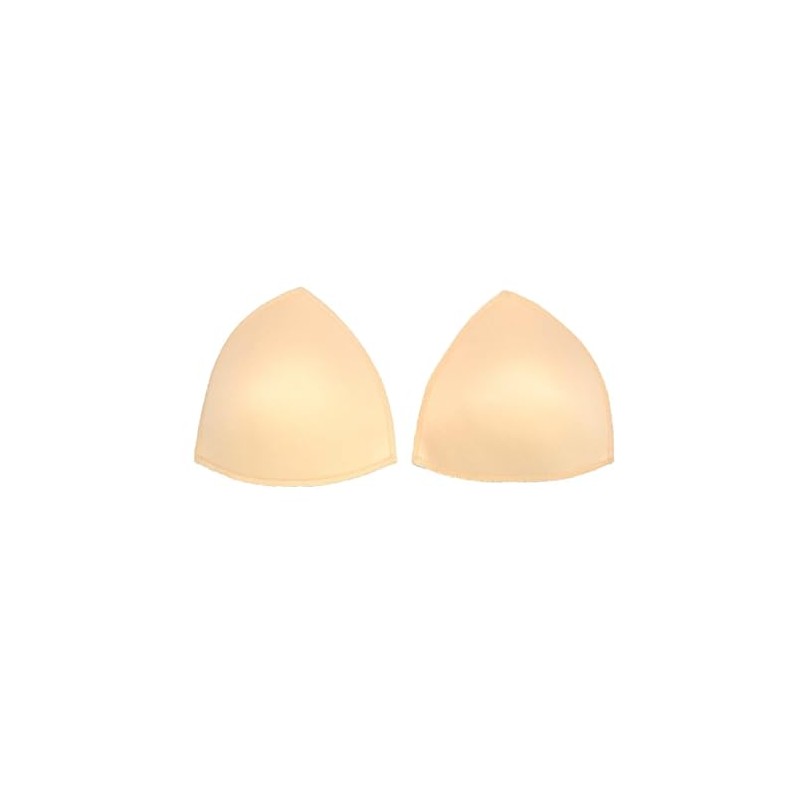 [Happy Beans!] Swim Pad, Triangle, For Elementary School Students, Beige,