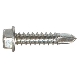 The Hillman Group 2657 8-18 x 1/2-Inch Self Drilling Hex Washer Head Screw, 30-Pack , zinc