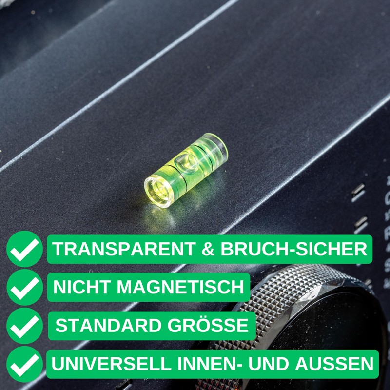 Tube Level Set, 10 Pieces, with 20 x Diameter 9