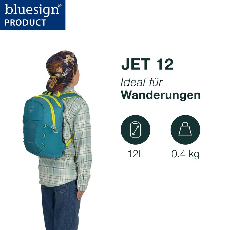 Osprey Unisex Children's Jet 12 Backpack