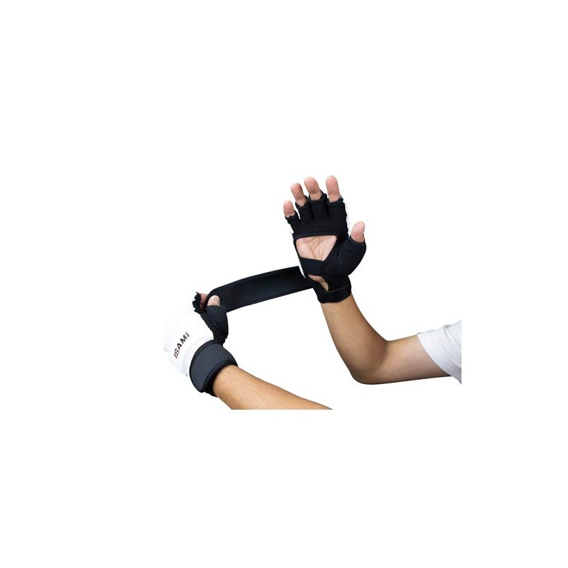 ISAMI Hand Guard for Fulcon Karate (Large, Knuckle Width: 4.0