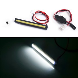 RC-Hub Roof Lamp COB LED Light Bar Spotlight Headlight for 1/24 Axial SCX24 AXI90081 Deadbolt RC Crawler Car