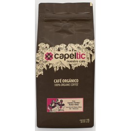 Café Capeltic Orgánico Molido 1KG - Cultivado, cosechado y tostado en Chiapas, México