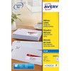 AVERY J8163-15 Pack of 210 Inkjet Printing Labels 99, 1 x 38, 1 mm White