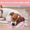 STIFFENERS Dog Pillow, Calming Dog Bed for Small to Medium