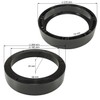 tomzz Audio 2857-019 Speaker Rings Adapter Brackets Compatible with VW