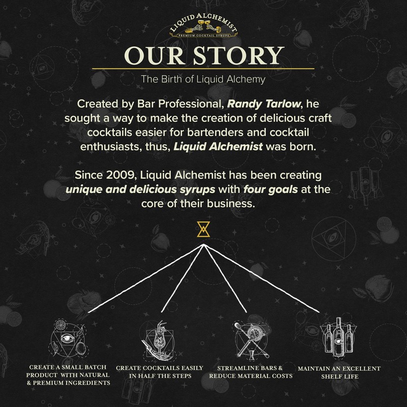 Jarabe líquido de fruta de la pasión de Alchemist, (12