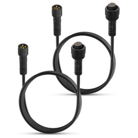 BEEYEO 10FT 4 Pin Extension Cable Wire with Male and Female Connectors, RGB LED Multi Color Extension Cords Rock Light Extension Wire Neon Accent LED Strip Extension Cable