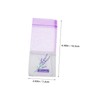 Tofficu Empty Sachets Bag Set 30 Pcs Purple Goodie Bags