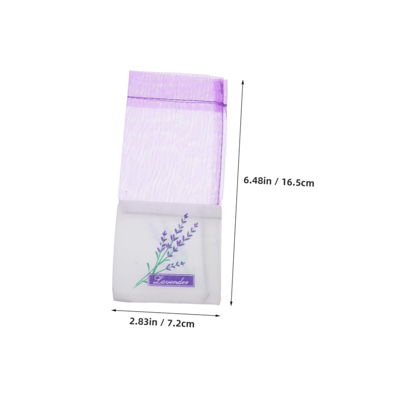 Tofficu Empty Sachets Bag Set 30 Pcs Purple Goodie Bags