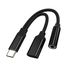 Zoyuzan USB-C to 3.5mm Headphone Adapter, 2 in 1, 60W Fast Charging, Upgraded DAC Chip, Supper Compatibility, What You Get