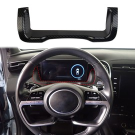 Korlot Carbon Fiber Center Console Dashboard Cover Trim for Hyundai Tucson/Santa Cruz 2022+