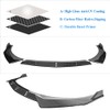 Rolling Gears Carbon Fiber Look Front Lip Spoiler Compatible with