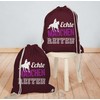 Shirtracer - Gym Bag Backpack - Horses and Accessories -