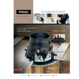 Rectorseal 81913 Airtec Air Diffusers