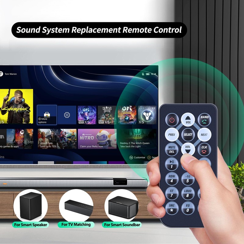 Remote Control for BOSS Audio Head Unit Radio Auto Boat