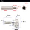 BLOOM SPIRITS VESA PC Monitor Screws, M4 Stainless Steel, For