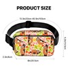 Sloth Fanny Pack for Women Casual Belt Bag Waterproof Waist