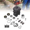 39mm Cylinder Piston Kit Chainsaw Cylinder Needle Bearing Spring Set