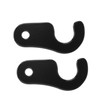 Sun Visor Clips 699618848816 Black Sunshade Holder Clips with Screws