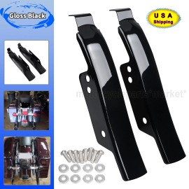 Unbranded Gloss Black Fender Saddlebag Filler Panel For Harley Electra Road Glide FLHTC US