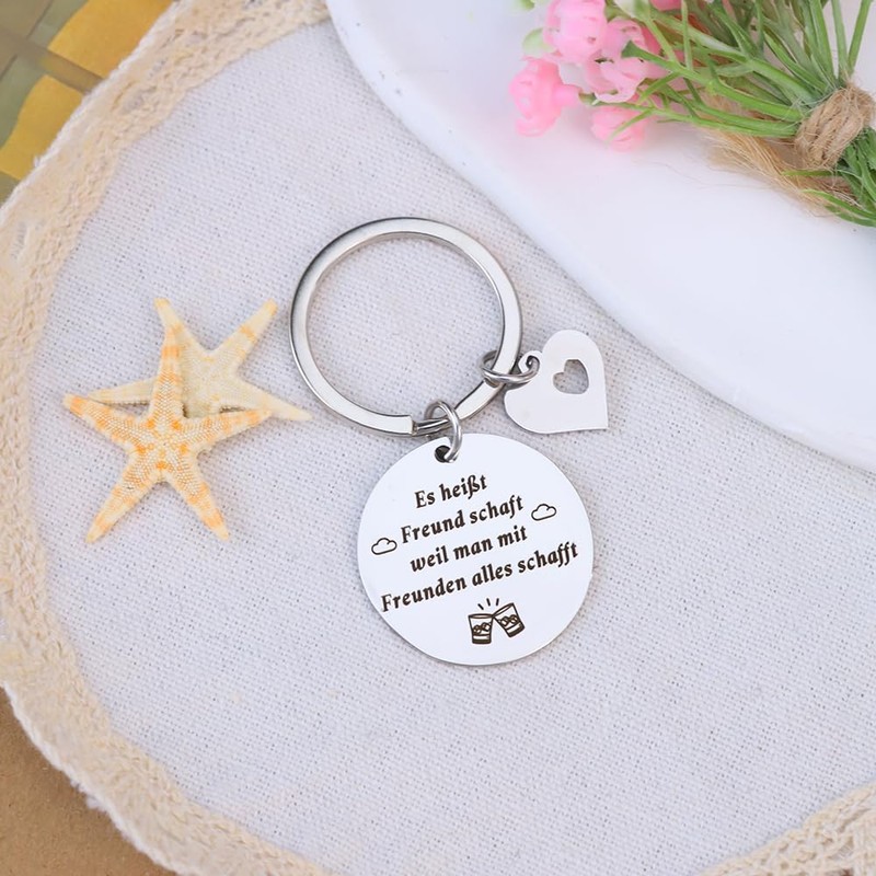 Yilousy Gift for Girlfriend Christmas, Keyring Gift, Girlfriend Gift, Girlfriend