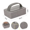 EILYGK 4 Pack Grill Brick with Handle, Pumice Stone for