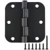 TDCHINGES 30 Pack Matte Black 3.5 Inch Door Hinges with