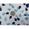 Shades of Blue Rain Drop Confetti - Blue Baby Shower
