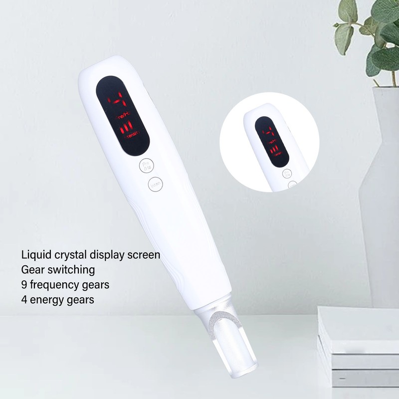 Freckle Removal Pen Red Lighting 9 Frequency 4 Energy Dark