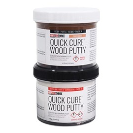 System Three Quick Cure Putty, Mahogany, 8-oz Kit