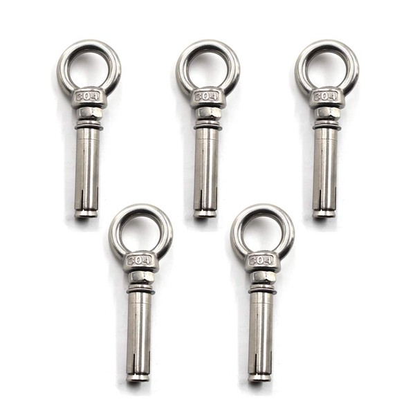 304 Stainless Steel Ring Lifting Expansion Shield Anchor Eye Bolt