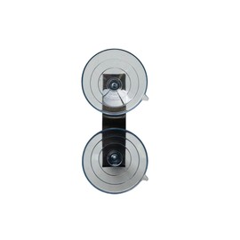 Glass Door & Window Wreath Hanger 2-Pack - 2X Suction Cups for Maximum Hold - Holds up to 10lbs! - for Use on Glass and Mirrors - No Wiring Required - Solid Aluminum
