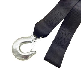FainWan Trailer Marine Boat Winch Strap with Hook Replacement, 2" x20' Winch Strap 10000Lb Max Towing Working Load at 3300 lbs for ATV Jetski Trailer Boat Wave Runner Towing Heavy Duty Equipment