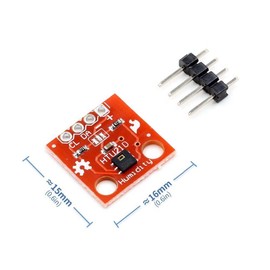TECNOULAB 2pcs HTU21D Temperature and Humidity Sensor Module Breakout Temperature Sensor