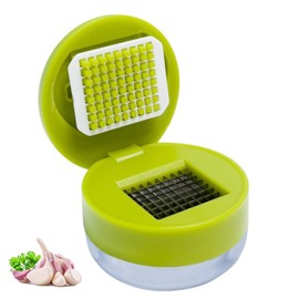 Garlic Dicer, One Size, Green