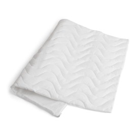 Mediflow Quilted Pillow Protector: Zippered Protection from Dust and Allergens, Adds a Layer of Luxury and Comfort