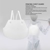Fencing Chest Guard Lightweight Breathable Adjustable Strap Men Fencer Breast