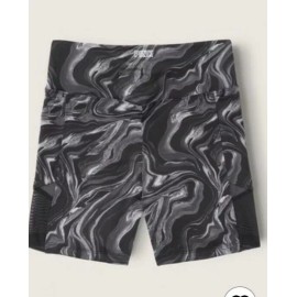 PINK New Large Victoria Secret Pink Ultimate Swirl Bike Short V.S Women Sheer/ Mesh L