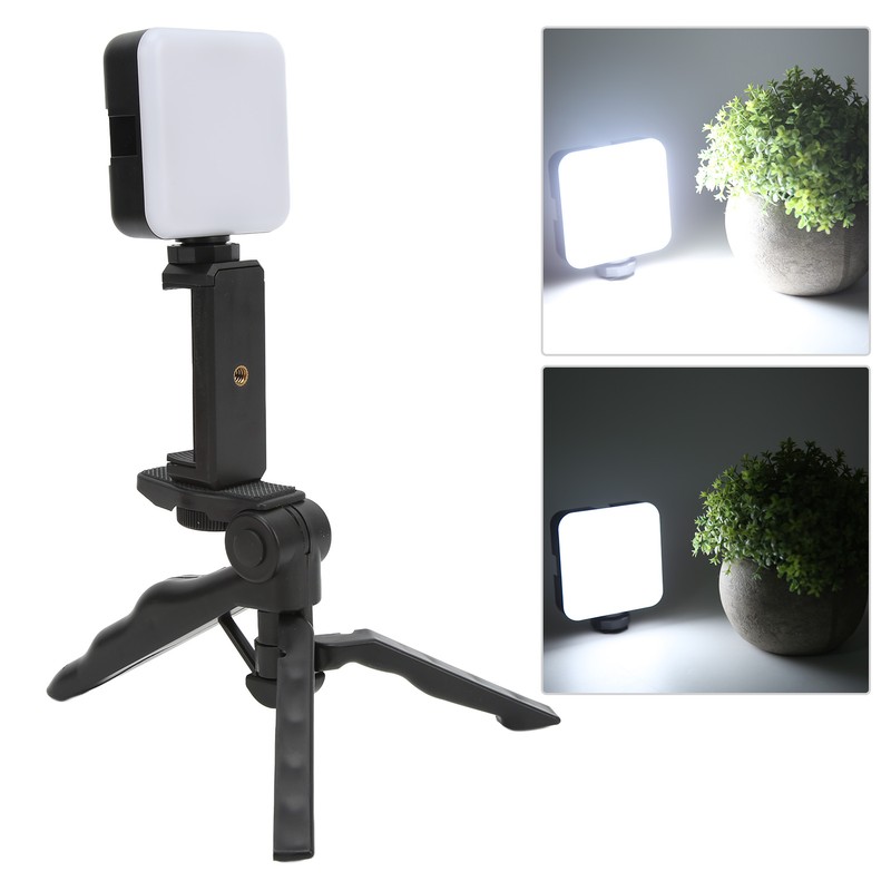 Professional Vlogging Video Shooting Kits with Tripod Fill Light for