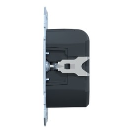 Schneider Electric Merten MEG5162-0000 Flush-Mounted Relay Switch Insert Double for Resistive, Inductive and Capacitive Loads such as Incandescent Bulbs, Energy-Saving Bulbs