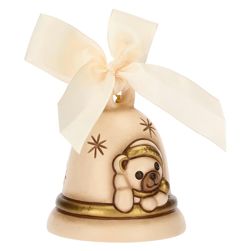 THUN - Bell Limited Edition 2023 Cream with Ceramic Teddy